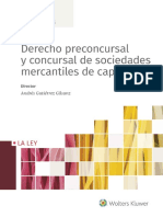 Derecho Preconcursal y Concursal de Sociedades Mercantiles de Capital by Arias Varona, Francisco Javier Gutiérrez Gilsanz, Andrés