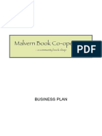 Malvern Book Co-Operative: Business Plan