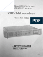 Jotron RA-5002 VHF Receiver