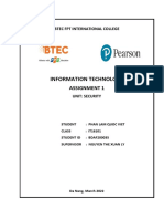 ASM1 PhanLamQuocViet IT16101 Security