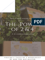  The Power of 2 & 4 (Bar Knowledge 2021 Book Vol 1)