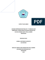 Asuhan Keperawatan Pada Non Hemorrhagic Stroke