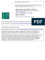 Nationalism and Ethnic Politics Volume 9 Issue 3 2003 (Doi 10.1080/13537110412331301505) - Book Reviews