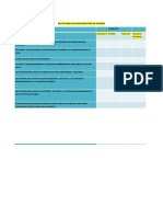 Pauta para Evaluacion Estructura de Acogida