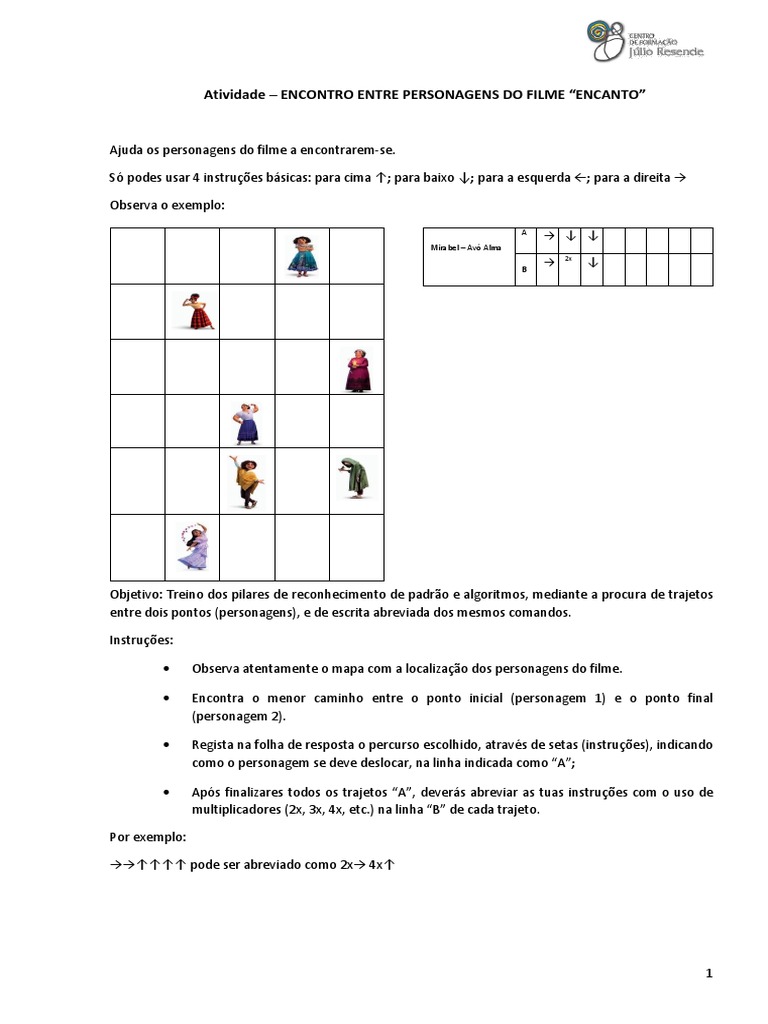 Atividade Pensamento Computacional | PDF