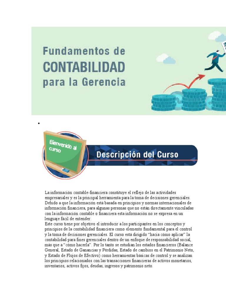Curso de Contabilidad Financiera para Gerentes | PDF | Contabilidad ...