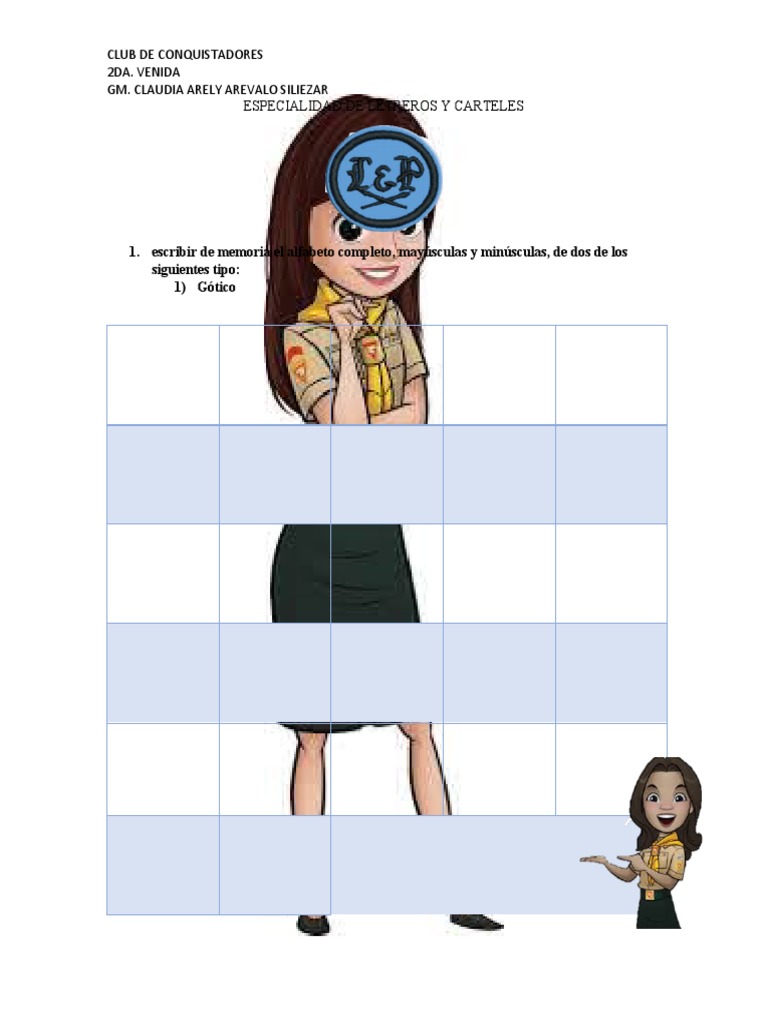 Especialidad Letrero y Carteles | PDF