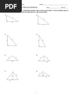 8-Multi-Step Pythagorean Theorem Problems