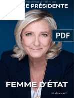 Profession de foi de Marine Le Pen