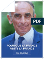 Profession de Foi D'éric Zemmour