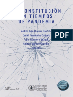 Andrés Iván Dueñas Castrillo - La Constitución en Tiempos de Pandemia-Dykinson (2021)