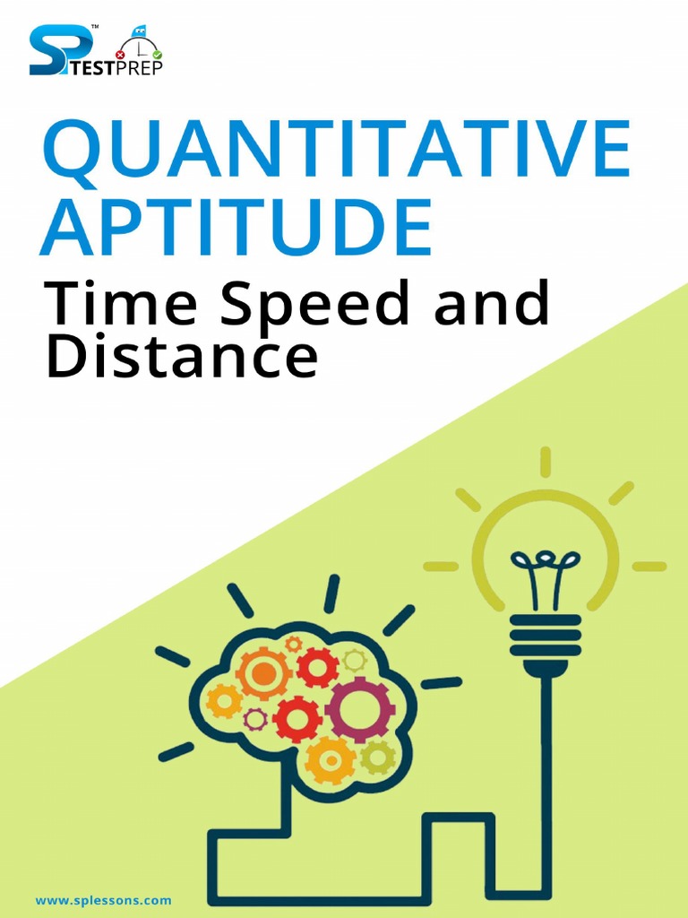 Speed, Time, and Distance Aptitude Guide | PDF | Speed | Ships