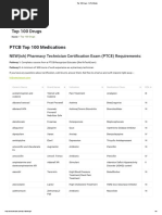 Top 100 Drugs - RxTechExam