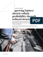 Improving Battery Electric Vehicle Profitability Final