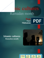 Islamic Cultures: Ramadan Month