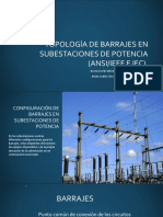 Topología de Barrajes en Subestaciones de Potencia