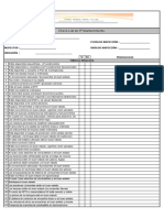 Check List IP Mantenimiento