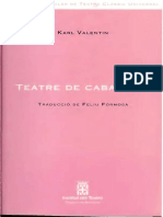 2000 Karl Valentin - Teatre de Cabaret