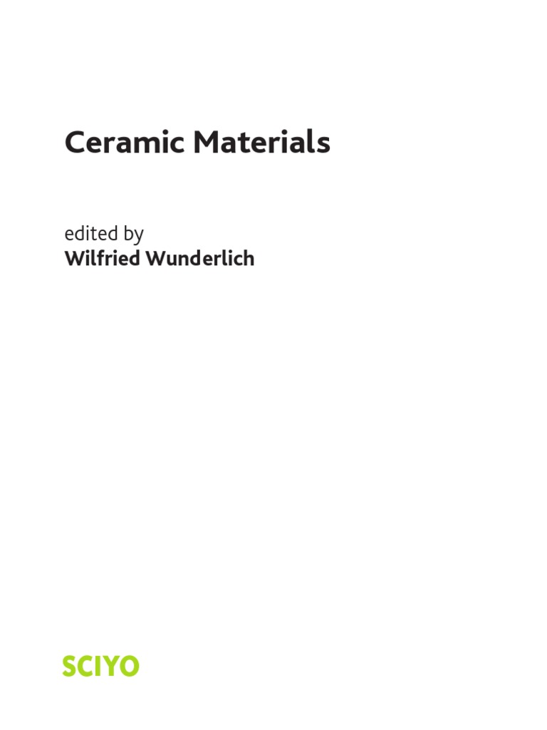 Ceramic Materials PDF
