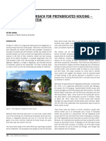 Locally Based Approach For Prefabricated Housing - Case Study: Indonesia