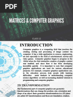 Matrix in Computer Graphics