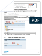 1.1 Breakdownmaintenance (External Service) : 1.3.1. Create PM Notification