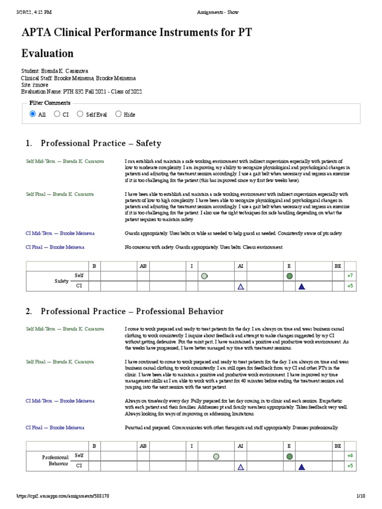 Cpi - 2 | PDF | Physical Therapy | Patient