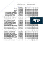 Resultado Cargue Masivo Matriculas