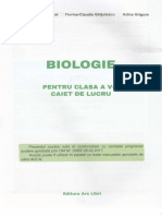 Biologie - Clasa 5 - Caiet de Lucru - Iuliana-Alina Sprincenea