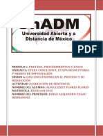 Modulo 6: Unidad 3: Sesion 6: Actividad 3: Nombre Del Alumno: Matricula: Nombre Del Profesor