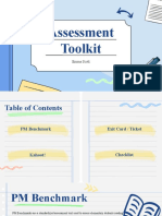 Ped 4141c - Assessment Toolkit