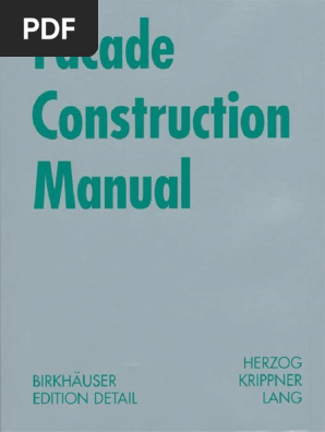Facade Construction Manual 建築ディテール Facade Construction Manual by DETAIL - Issuu