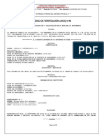 Codigo de Verificación Uufcxy11Nt: Cámara de Comercio de Sogamoso Serviconstrucciones Y Suministros S.A.S