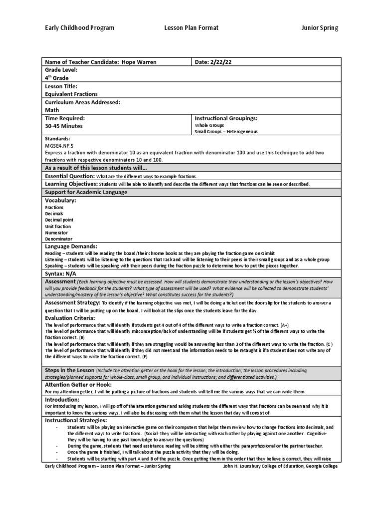 Which Fraction Is Equivalent To 4 5