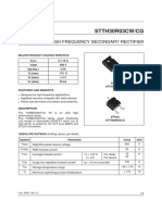 STTH30R03CW/CG: High Frequency Secondary Rectifier