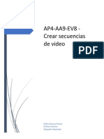 AP4-AA9-EV8 - Crear Secuencias de Video