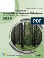 Statistik Perusahaan Pembudidaya Tanaman Kehutanan 2020 (2021b)