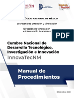 Manual de Procedimientos - InnovaTecNM 2022