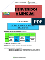 Tercer Grado Lengua Séptima Semana