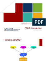 DBMS Introduction: COMP3311 Database Management Systems