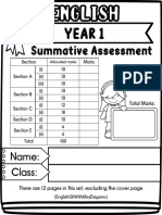 Year 1 Summative Assessment