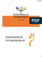 01 Entrepreneurship Vs Technopreneur
