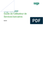 Sage 300 ERP Guide de L'utilisateur de Services Bancaires. Mai 2014