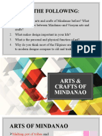 Arts Crafts of Mindanao