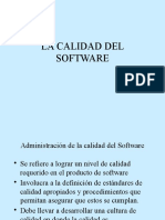 La Calidad Del Software