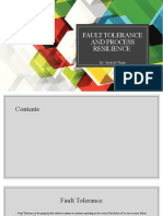 Fault Tolerance and Process Resilience