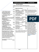 Associate in Science Degree Northern Oklahoma College Multi-Dimensional