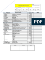 NO Item Description Inspection Guidelines 1 2 3 4 5 Result Comment A. Zona Engine Area