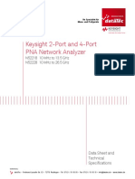 Keysight - PNA N5221B N5222B - Technical Specifications