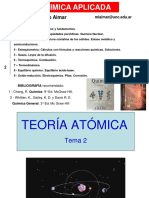 TEORICO 01 - Teoría Atómica